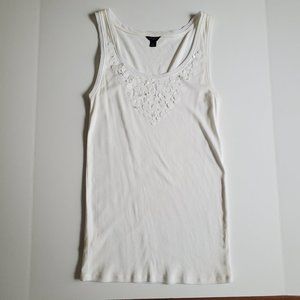 Ann Taylor Knit Top with Embellishments